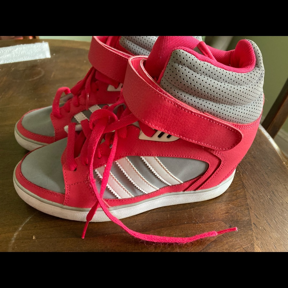 Adidas Neo hidden wedge sneakers size 9 - Picture 8 of 13